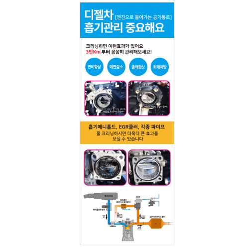 [카센터배너] 스팀 흡기 크리닝 배너 A2