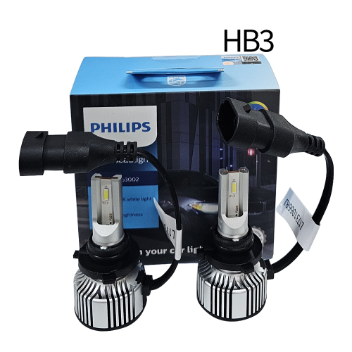 필립스 LED HB3(9005) HB4(9006) / 12V 프로젝션 국토부 인증 제품 (1박스 2개 ) 본사대리발송